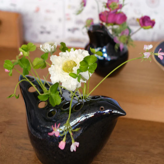 Bird-Shaped Pottery Vase