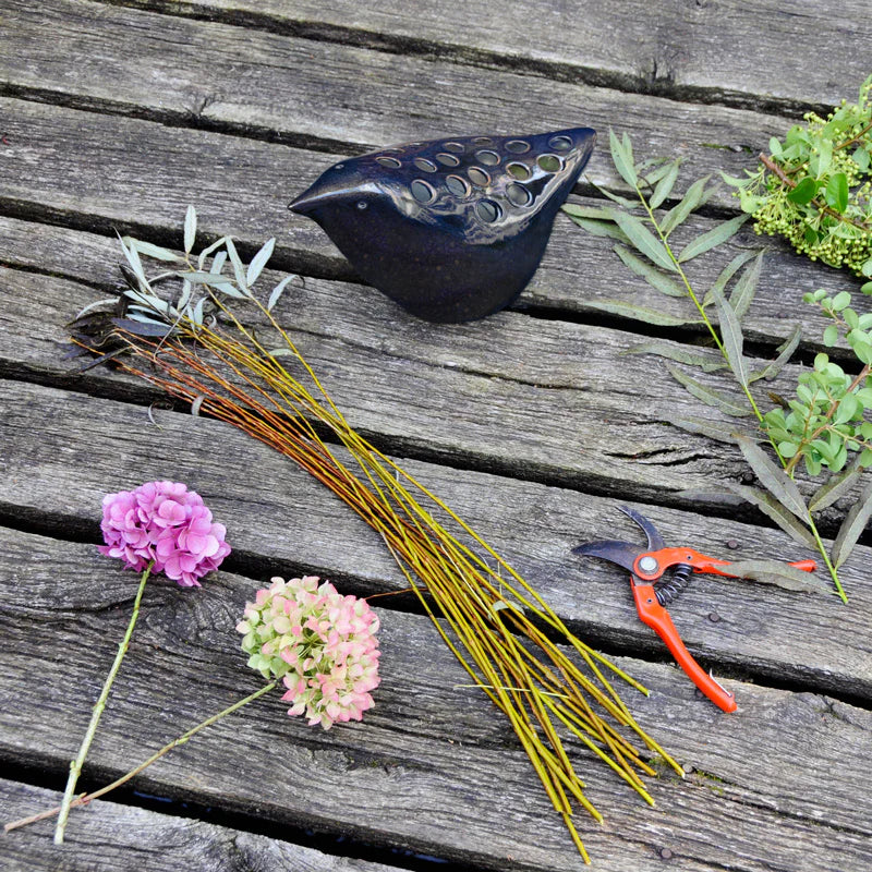 Bird-Shaped Pottery Vase