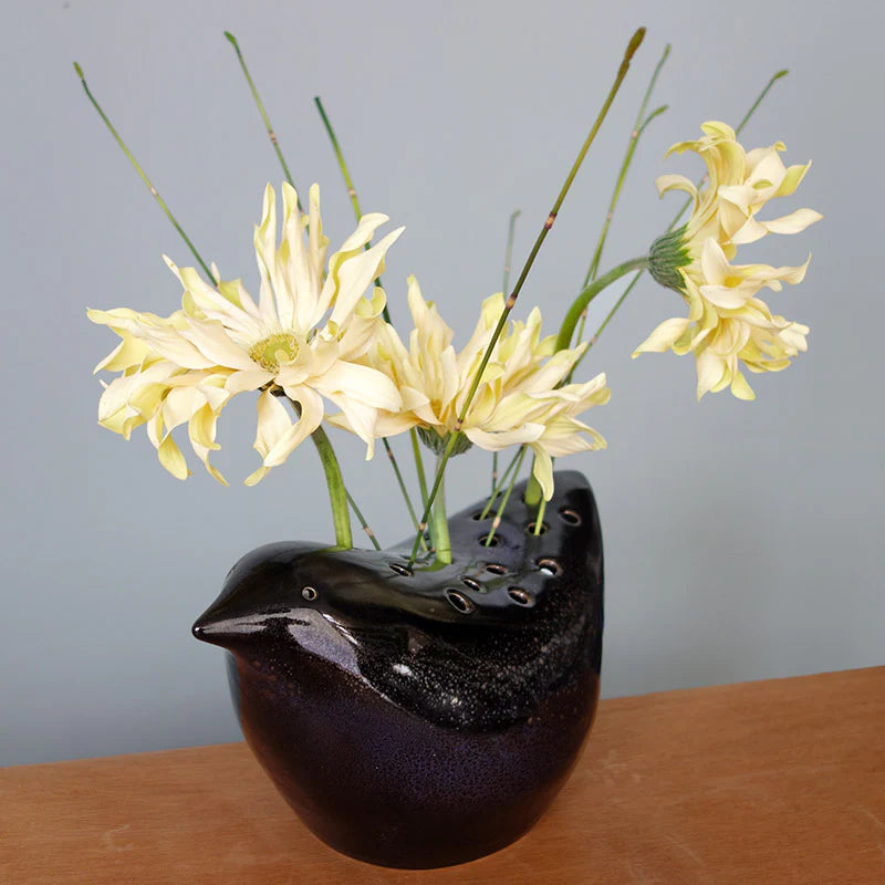 Bird-Shaped Pottery Vase
